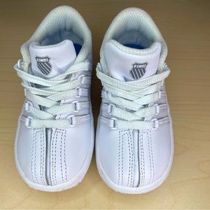 K Swiss Classic Pro   White Toddler Little Boys Girls Shoes Size 5